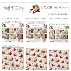 SAVORTHE MOMENT - 20,3x20,3cm