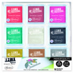 SET 9 INKPADS IZINK PIGMENT PASTEL - M