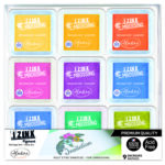 SET 9 INKPADS IZINK PIGMENT VIF - M SET 9 INKPADS IZINK PIGMENT VIF - M