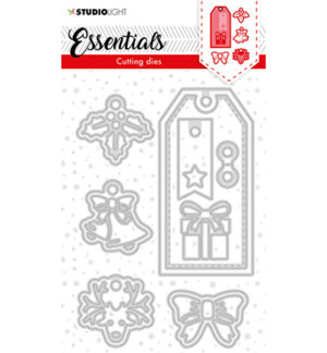 SL Cutting Die Christmas Label Essentials 105x148mm nr.63