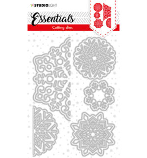SL Cutting Die Christmas Large snowflakes Essentials 105x148mm nr.64