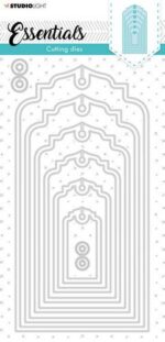 SL Cutting Die Oriental Tag Essentials 105x210mm nr.104