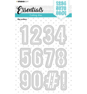 SL Cutting Dies Big numbers Essentials nr.378