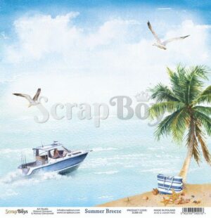 ScrapBoys Summer Breeze paper sheet DZ