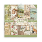 Scrapbooking Small Pad 10 sheets cm 20-3X20-3- Forest Scrapbooking Small Pad 10 sheets cm 20-3X20-3- Forest