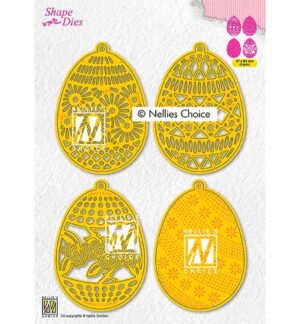 Shape Dies 4 easter eggs