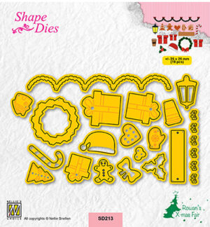 Shape dies Christmas fiddles-2