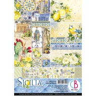 Sicilia Double-Sided Creative Pad A4 9/Pkg