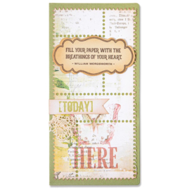Sizzix  Thinlits Die Set Mini Slimline & Tickets by Eileen