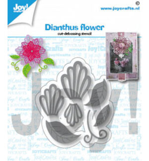 Snij-debosstencil - Dianthus bloem