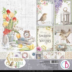 Sparrow Hill Paper Pad 30,5x30,5cm 12/Pkg