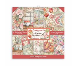 Stamperia Casa Granada 20,3x20,3 Paper Pack