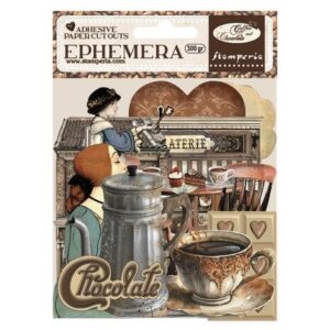 Stamperia Coffee and Chocolate Ephemera (37pcs)