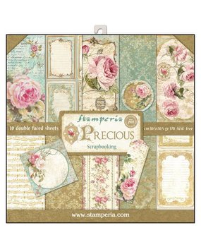 Stamperia Precious 12x12 Inch Paper Pack