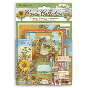Stamperia Sunflower Art Cards Collection