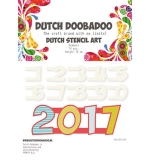 Stencil Art Numbers 2 (0-9)