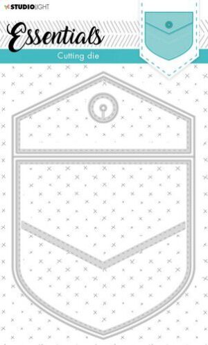 Studio Light Cut.& Emb. Die Cardshape Essentials nr.367