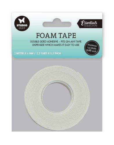 Studio Light Doublesided foam tape 1,5mm thick - 0,6mm wide