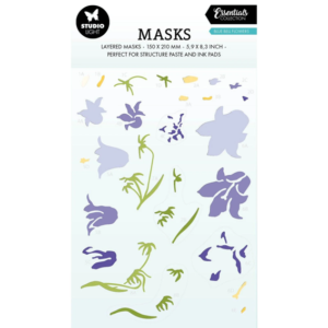Studio Light  Essentials Masks Blue Bell Flowers