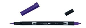 Tombow ABT dubbele brushpen dark plum