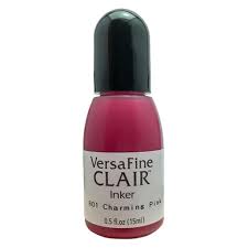 Tsukineko VersaFine Clair Re-Inker Charming Pink RF-000-801