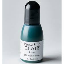 Tsukineko VersaFine Clair Re-Inker Rain Forest RF-000-551