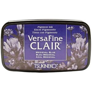 Tsukineko  VersaFine Clair Dark Stempelkussen Medieval Blue