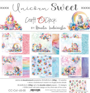 UNICORN SWEET - 30,5x30,5cm