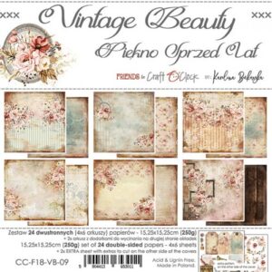 VINTAGE BEAUTY 15,25x15,25 24blz-4x6