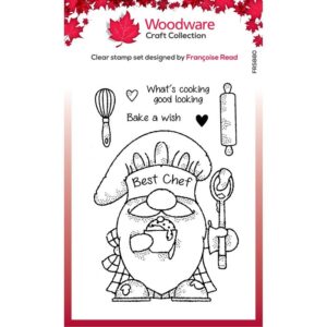 Woodware âClear singles stempel Gnome chef
