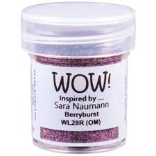 Wow! Embossing Poeder - Berryburst by Sara Naumann WL28R