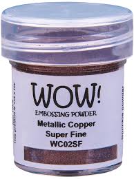 Wow! Embossing Poeder - Metallic Copper WC02SF