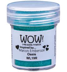 Wow! Embossing Poeder - Oasis WL19R