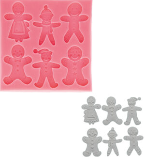 silicone mold, Gingerman