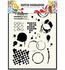 Dutch Doobadoo Dutch Mask Art A5 Geometric Tiles