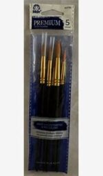 Folkart Premium Detail Brushes Round (5pcs)