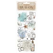 Rub-On cm 10, 16x21,6 - Sea Land bottiglia
