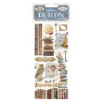 Rub-On cm 10, 16x21,6 - Vintage Library libri