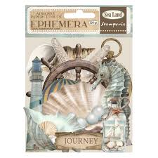Stamperia Sea Land Ephemera (56pcs)