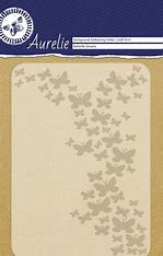 Aurelie Butterfly Dreams Background Embossing Folder