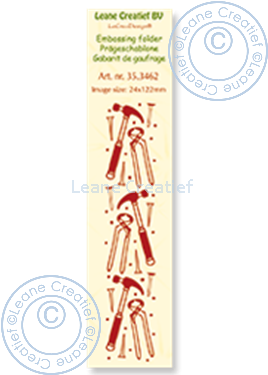 Border embossing folder Tools 2. 24x122mm