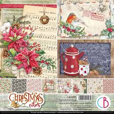 Christmas Vibes Pad 8x8 12/Pkg