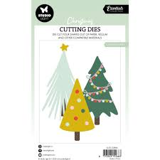 Cutting Dies Christmas trees Essentials nr. 844