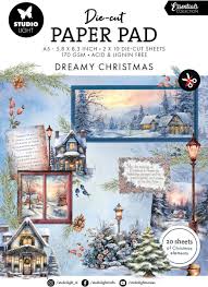Dreamy Christmas A5 Christmas Essentials Die-Cut Designer Paper Pad