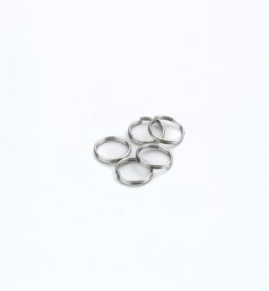 Key Rings, 12mm, Platinum, Value Pack