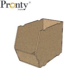MDF Desktop Organizer Box