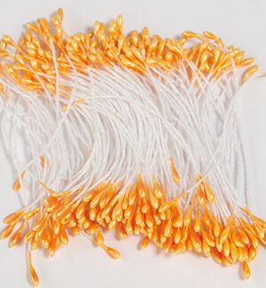 Meeldraden pearlized Buttercup, round, 1mm, 144pcs