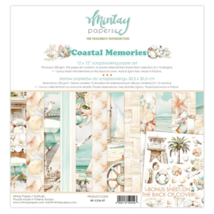 Mintay 12x12 Paper Set - Coastal Memories