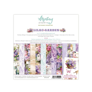 Mintay 6x6 Paper Pad - Lilac Garden