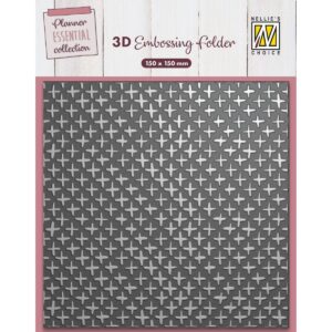 Nellie's Choice - 3D Embossing Folder Plus Signs